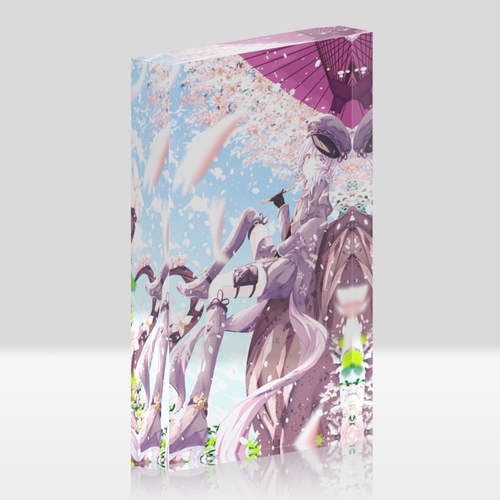 〜アクリルブロック〜桜乃吹雪2周年記念グッズ