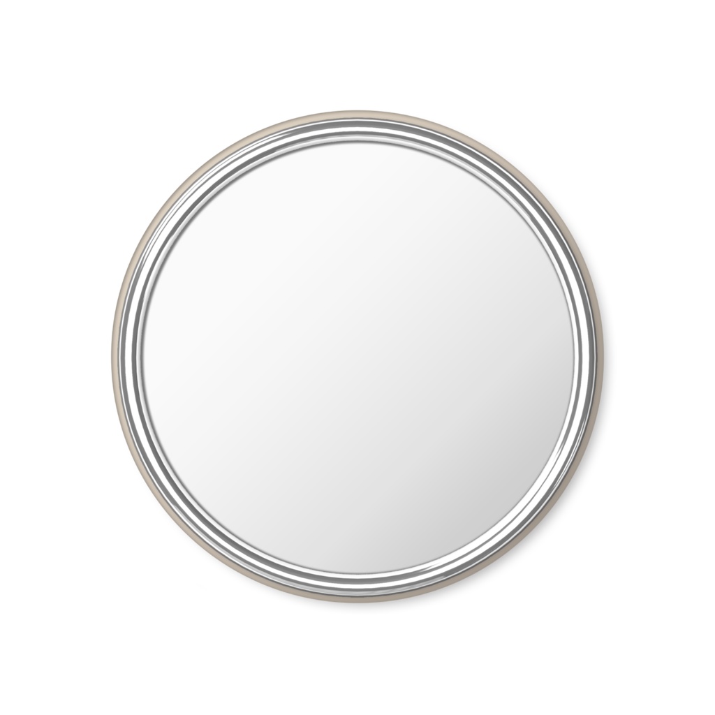 ねこ柄缶ミラー