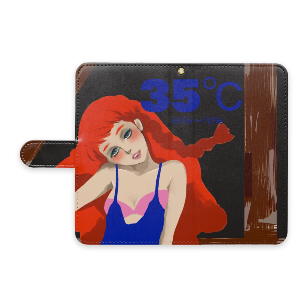 35℃手帳型Androidケース - L 