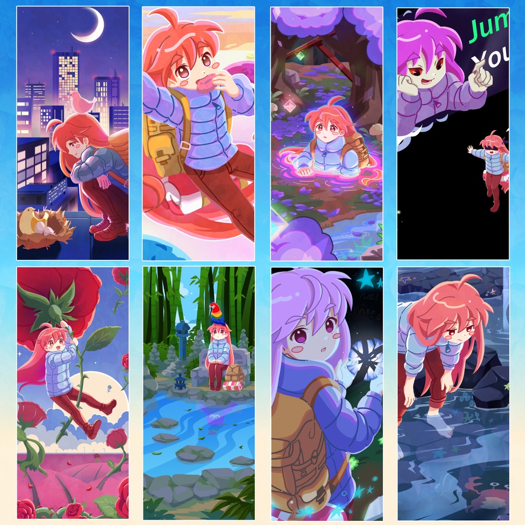 Celeste Strawberry Jam Illustration Collection - BeginnerLobby(ver.2.0)
