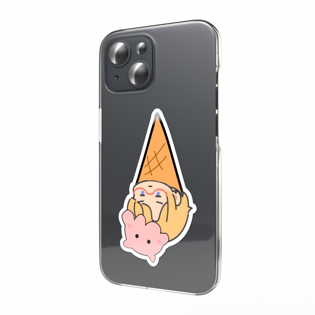たなかアイススマホステッカー