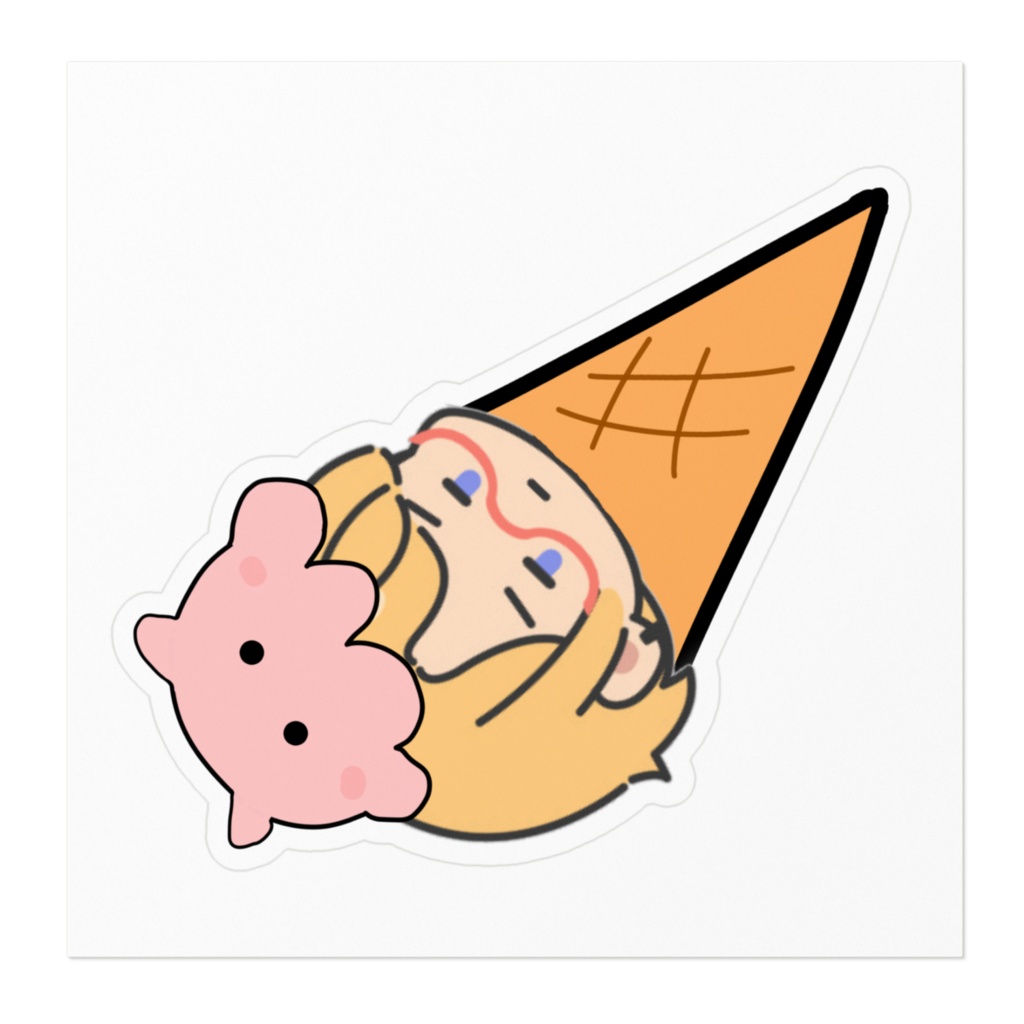 たなかアイスステッカー