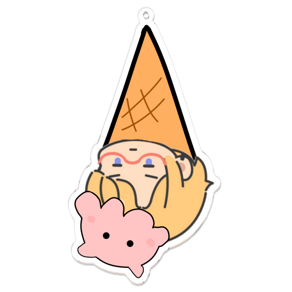 たなかアクキー(コーティング無し)