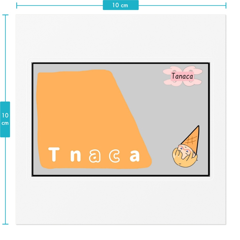 ICカード風ステッカー