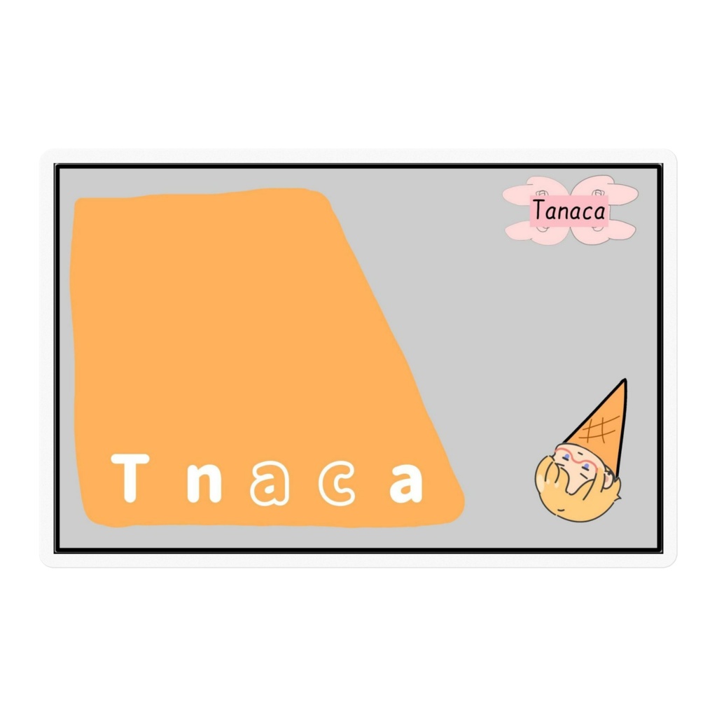 ICカード風ステッカー