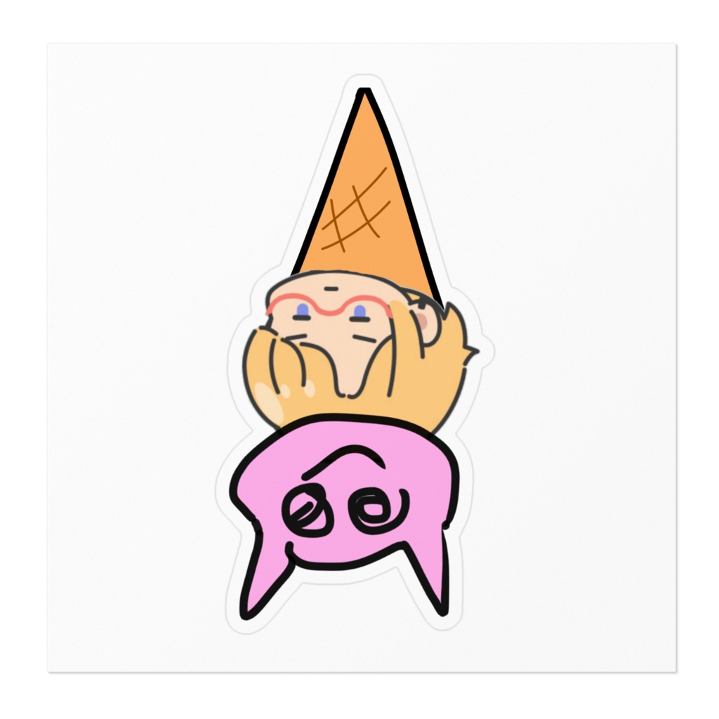 たなかアイスステッカー