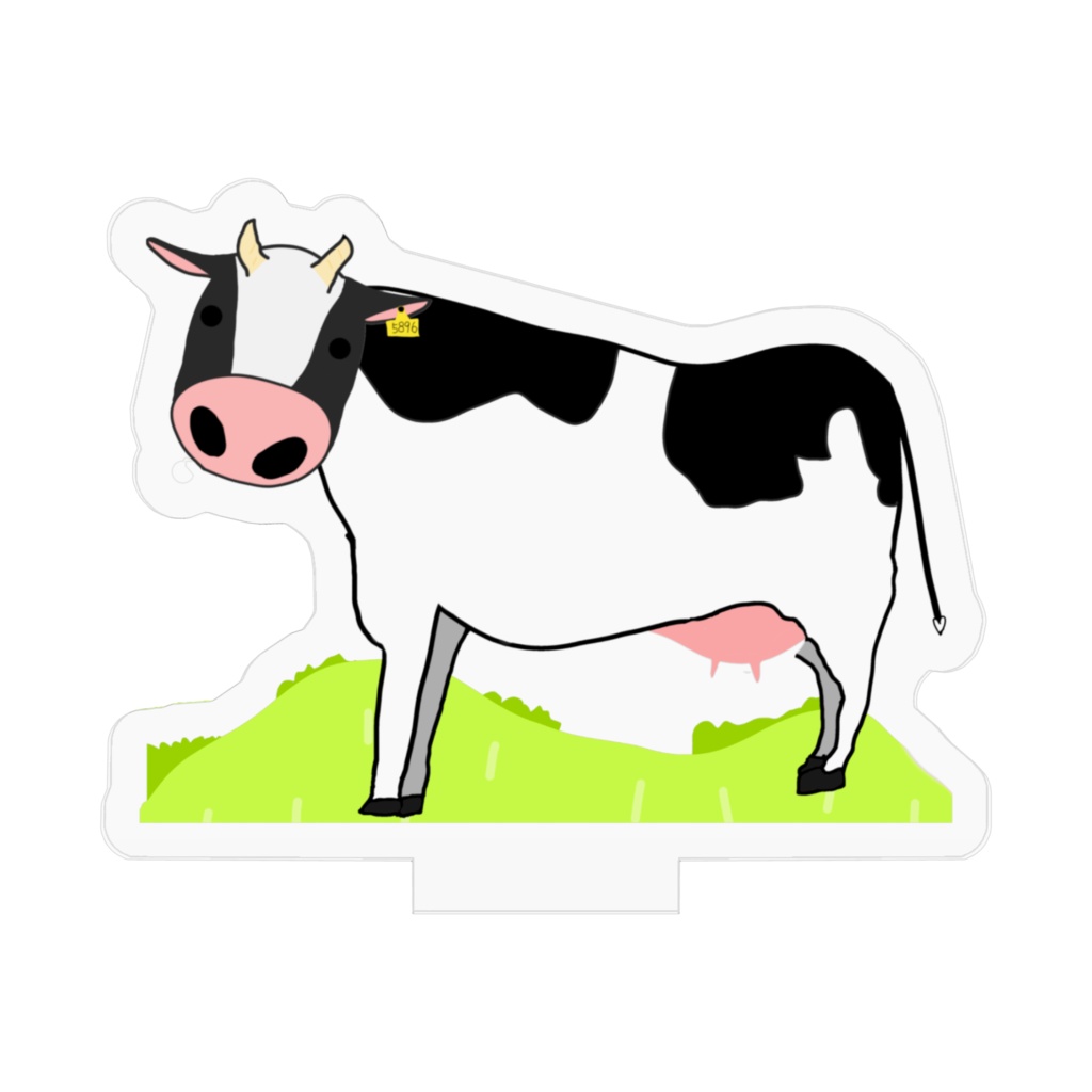 牛さんアクリルフィギュア