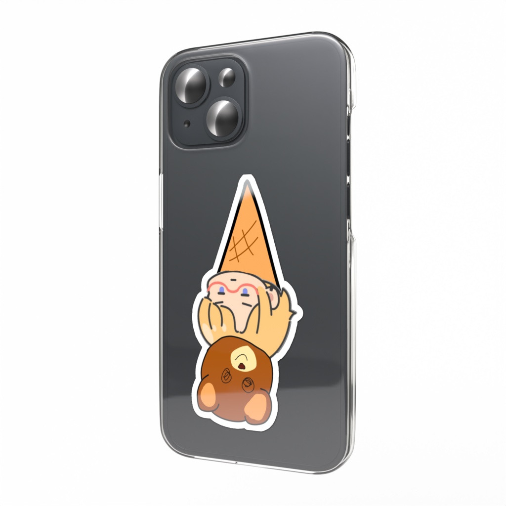 たなかぐまあいすスマホステッカー