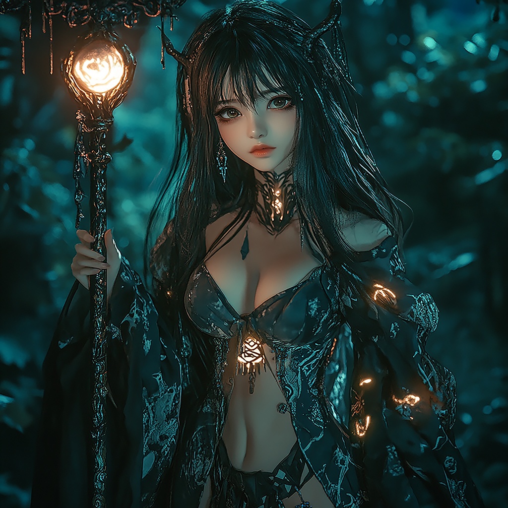 「高解像アート(3000×3000px) 」ドS美人悪魔5枚セット(セットでお得！)