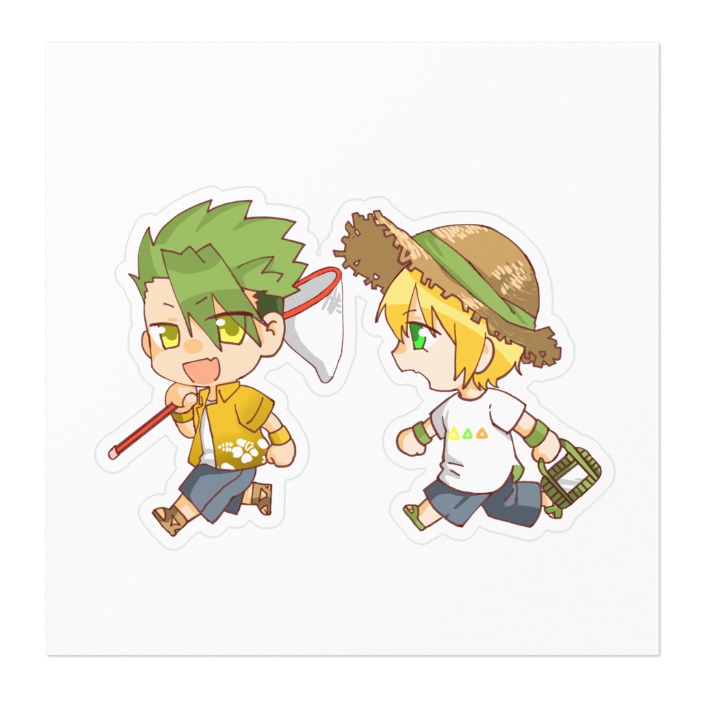 アキイア(夏)ステッカー