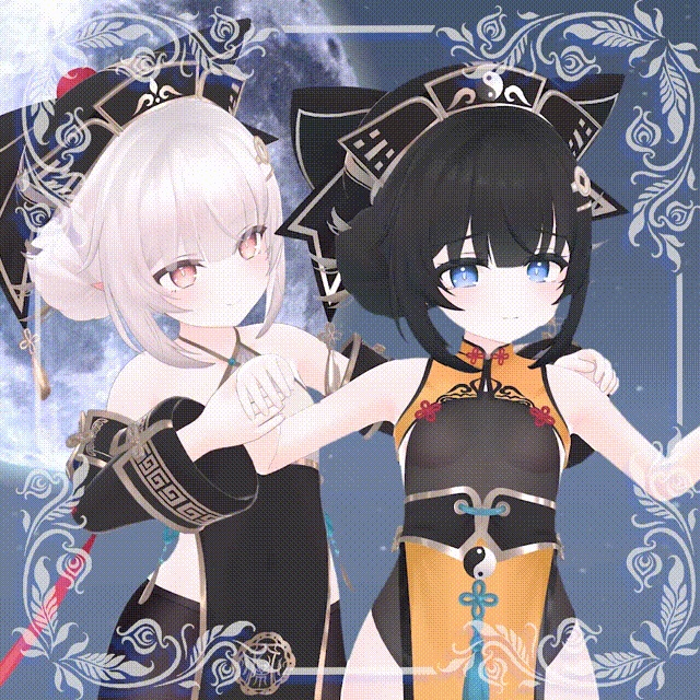 オリジナルモデル「白ー(shiro)」-vrchat