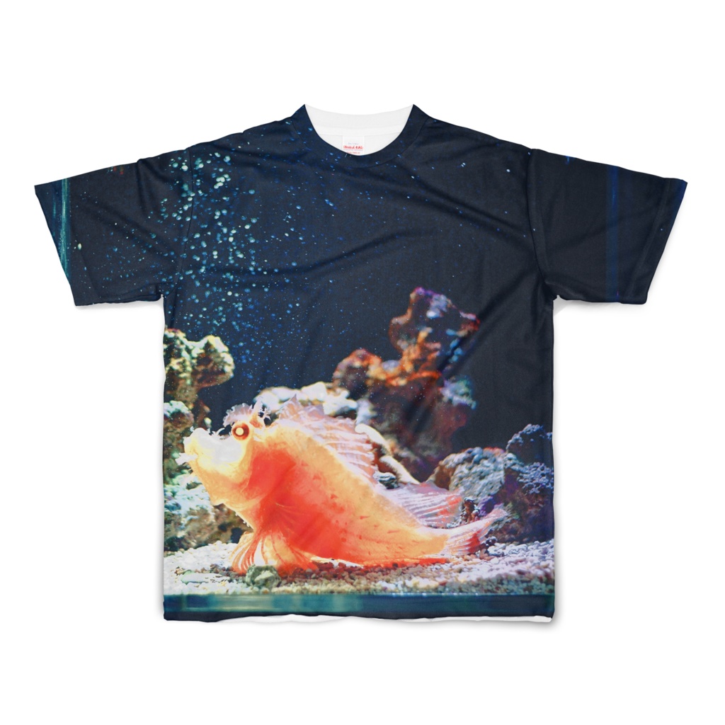魚介類Tシャツ 01