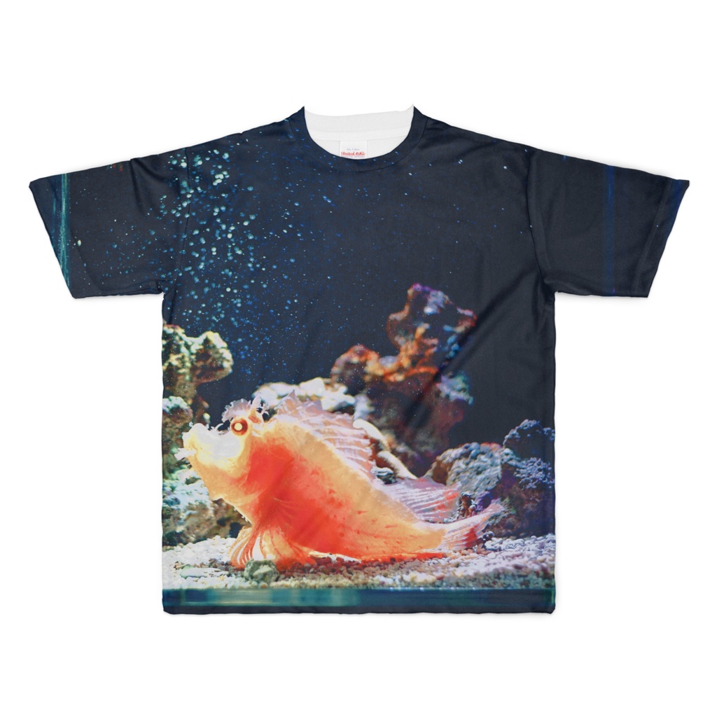 魚介類Tシャツ 01 XLサイズ