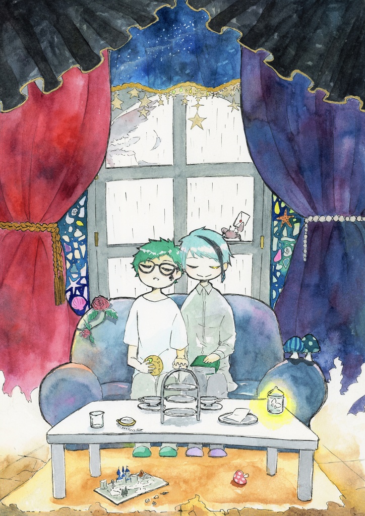 【トレジェイ小説】夢のテーブルマナー