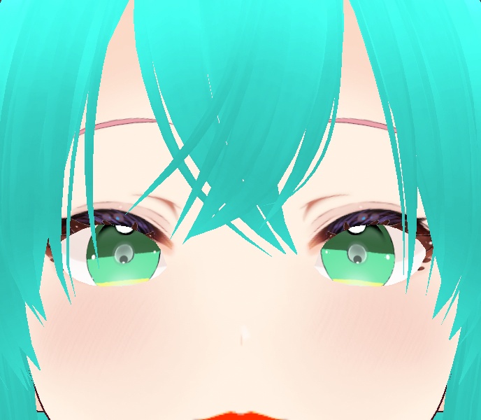 Multi-Colored Eye Texture ( Green & yellow )