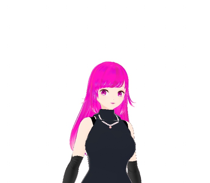 multi layer hair texture ( pink and green)