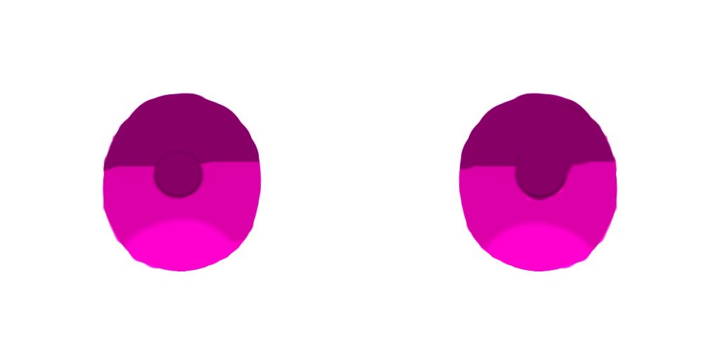 Pink Colored Eye Texture