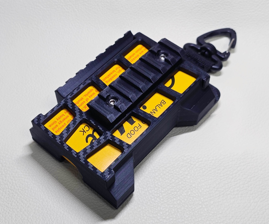 タクティカルカロリーメイトケース 20mmレール搭載