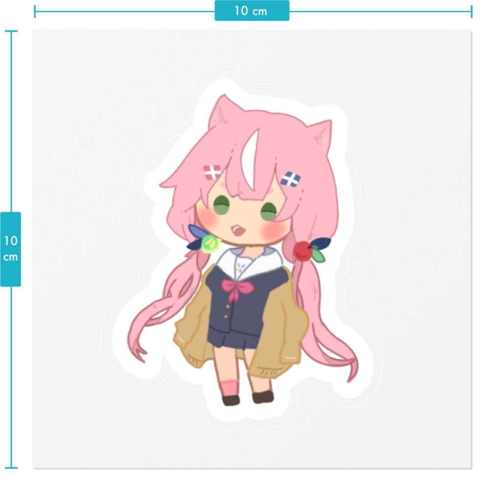 魔王様のステッカー