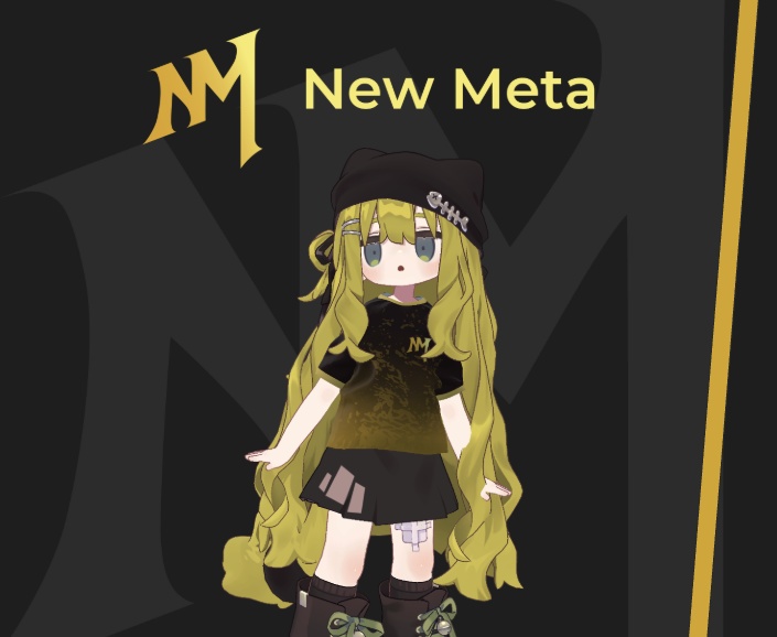 【複数アバター対応】Team New Meta - バーチャルユニフォーム2026【VRChat想定】