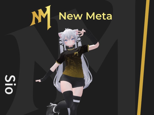 【複数アバター対応】Team New Meta - バーチャルユニフォーム2026【VRChat想定】