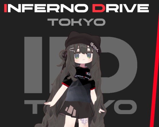 【複数アバター対応】Inferno Drive Tokyo - バーチャルユニフォーム2026【VRChat想定】
