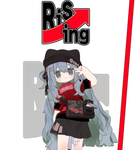 【複数アバター対応】Rising Gaming - バーチャルユニフォーム2026【VRChat想定】