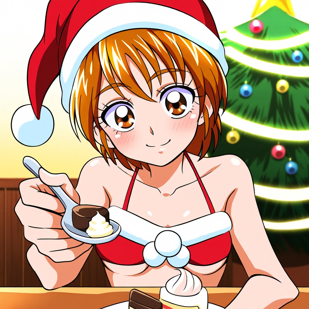 全プ○キュア（ワンプリを除く）でクリスマスケーキ（女体盛り）：６４０枚【all pr*cure in christmas cake with nude: 640 images】