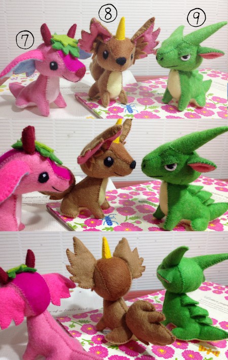 おすわりドラゴンぬいぐるみ