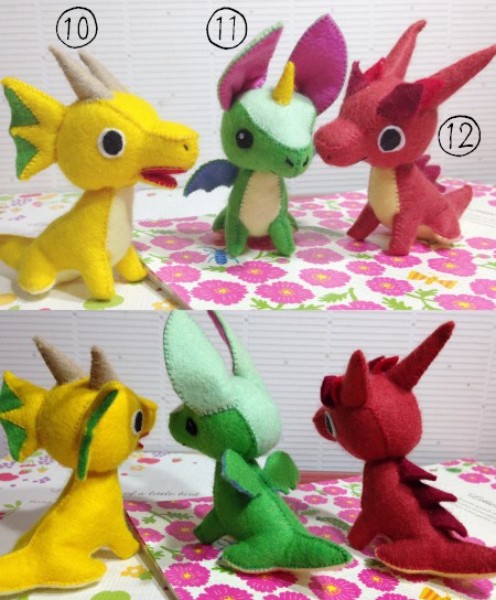 おすわりドラゴンぬいぐるみ