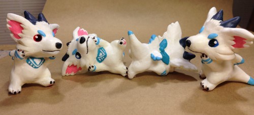 仔竜ねんど人形