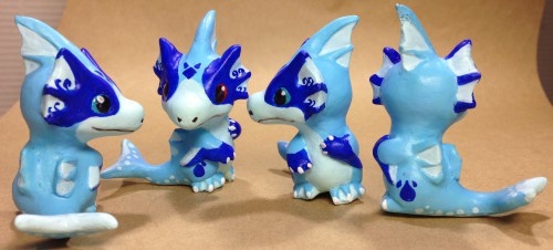 仔竜ねんど人形