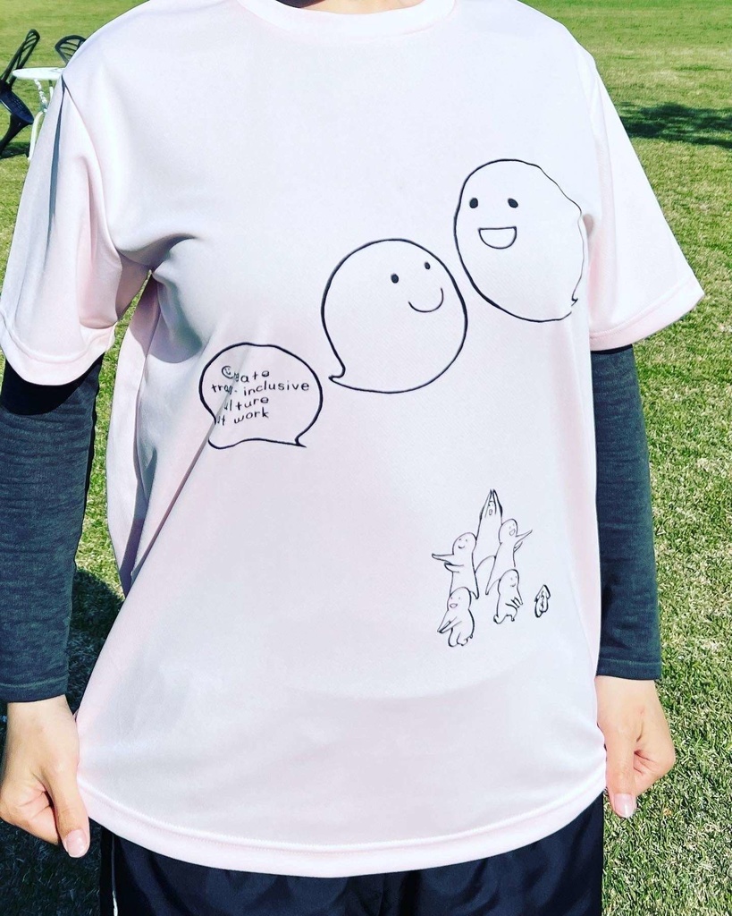 トランスジェンダー×職業差別 ゆるく可愛く訴えるTシャツ★匿名配送