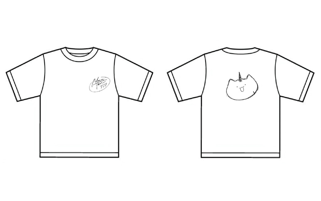 【期間限定受注販売】三星ナナミ復活記念再販!サインTシャツ【8/7まで】