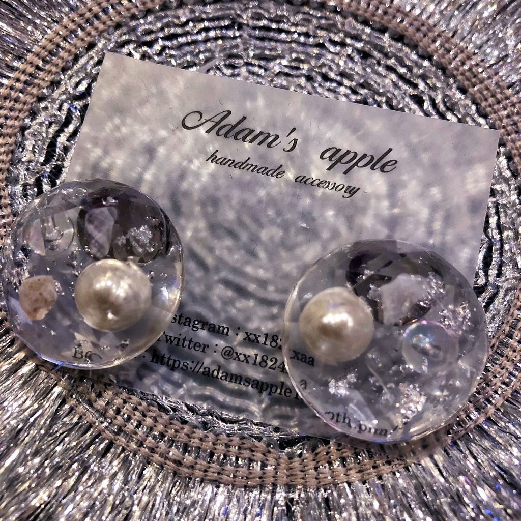 クリアピアス❁*·⑅