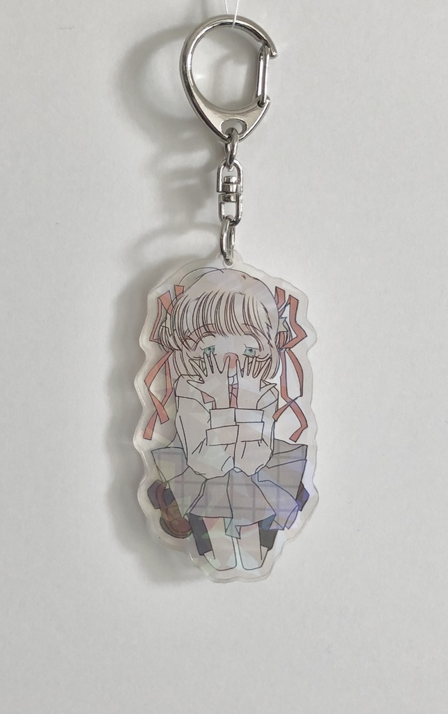 神北小毬ちゃんホログラムアクリルキーホルダー