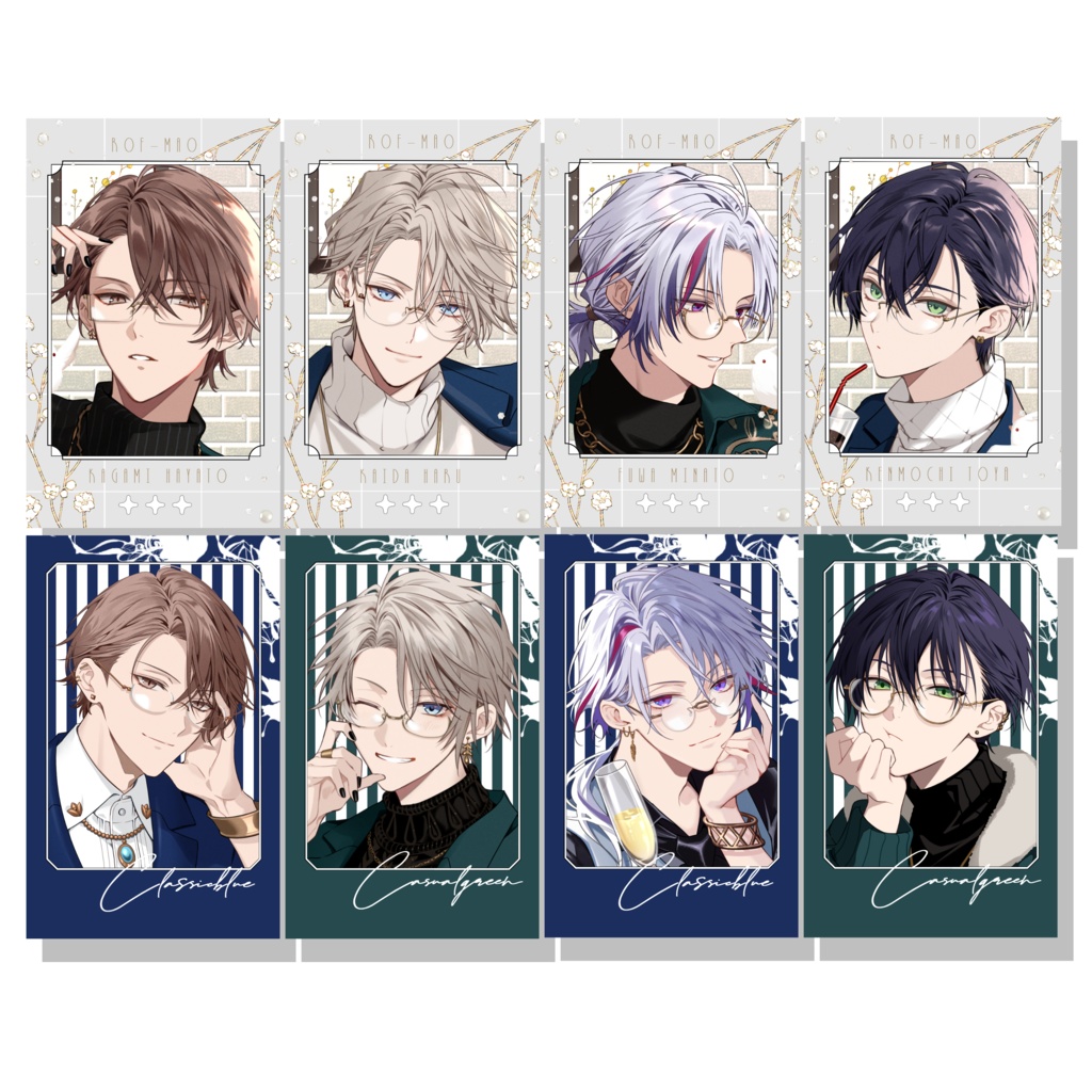 チェキ風カード8枚セット<NORMAL>