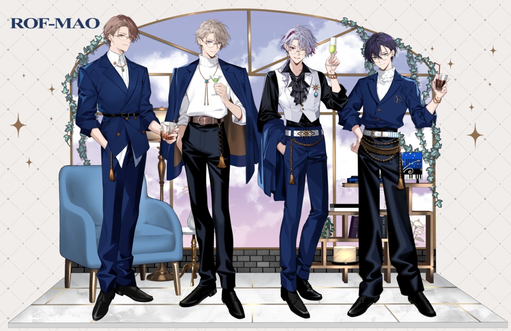 背景ジオラマセット<CLASSICBLUE>