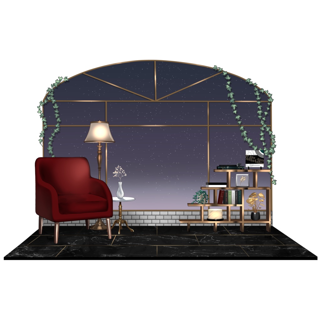 背景ジオラマ<Night>