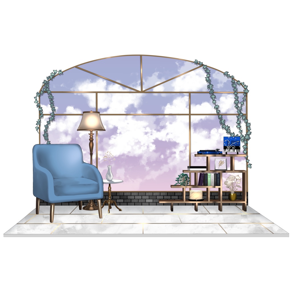 背景ジオラマ<Day>