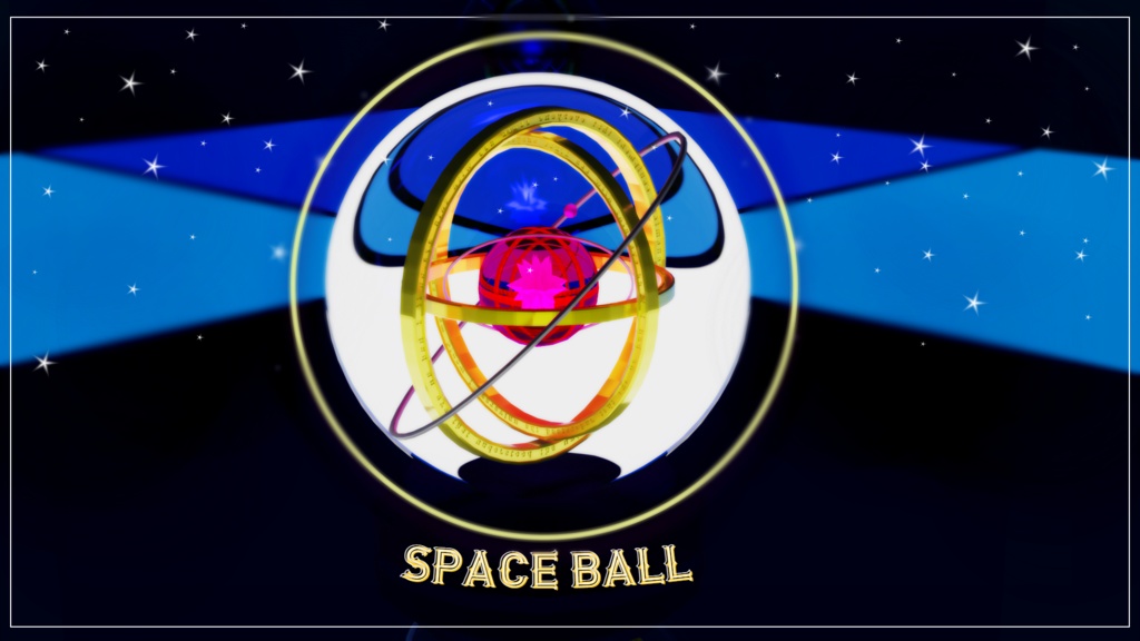 【VRchat World Part Decoration】Space Ball!宇宙ボール『ワルド飾り付け』