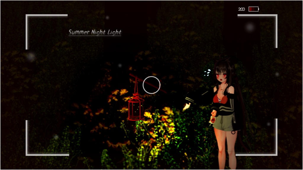 【Free VRC Model】Firefly Bottle 夜中の光蛍ビン