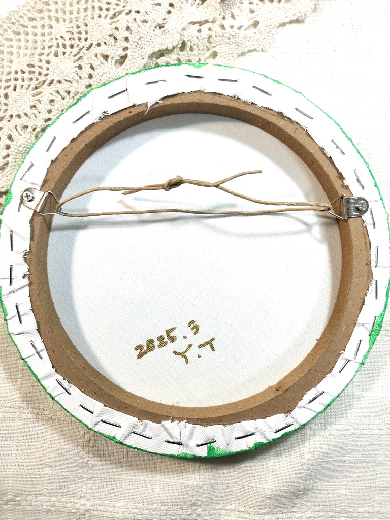 原画1点物 春の香り ユニコーンと風