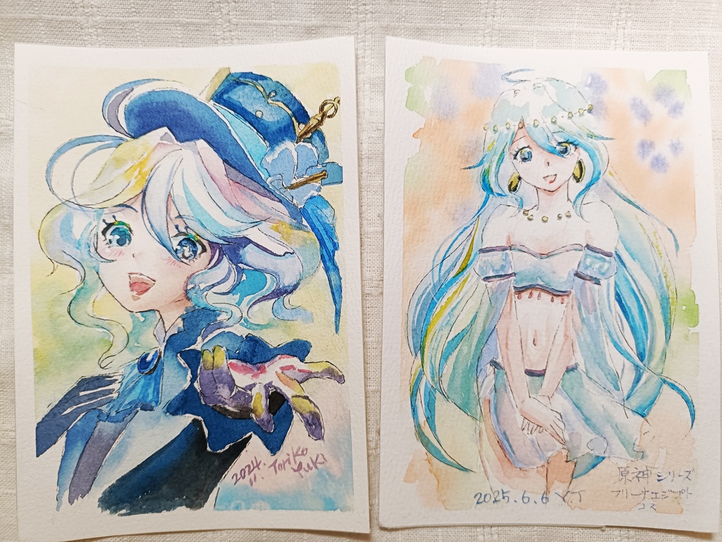 【Study of Character 】原神二次創作 原画