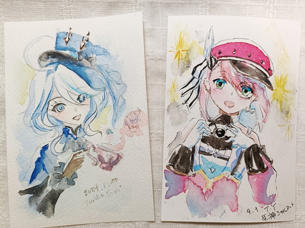 【Study of Character 】原神二次創作 原画