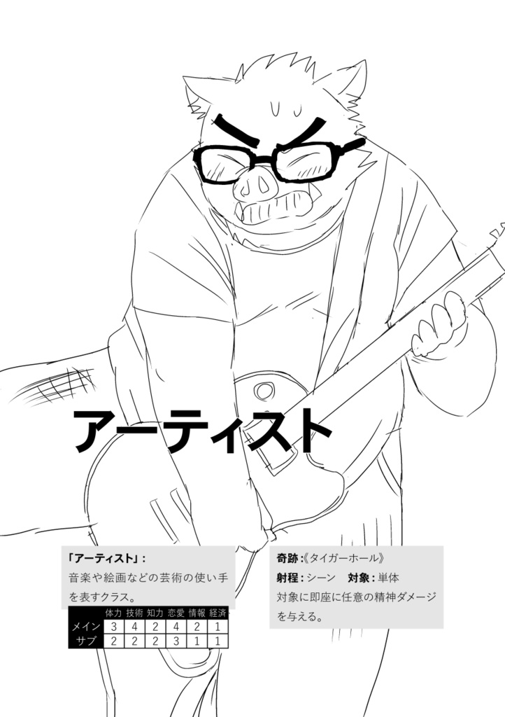 現代獣人TRPGズーキョーアイランド