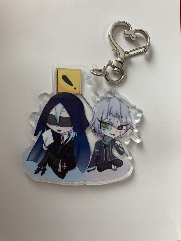 死処非公式(？)アクキー　雨観&今日太郎