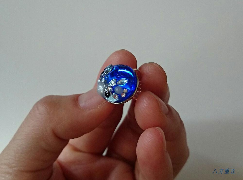 イヤーカフ・藍☆送料無料