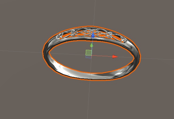 ロマンチックな指輪(2タイプ)【VRChat想定】