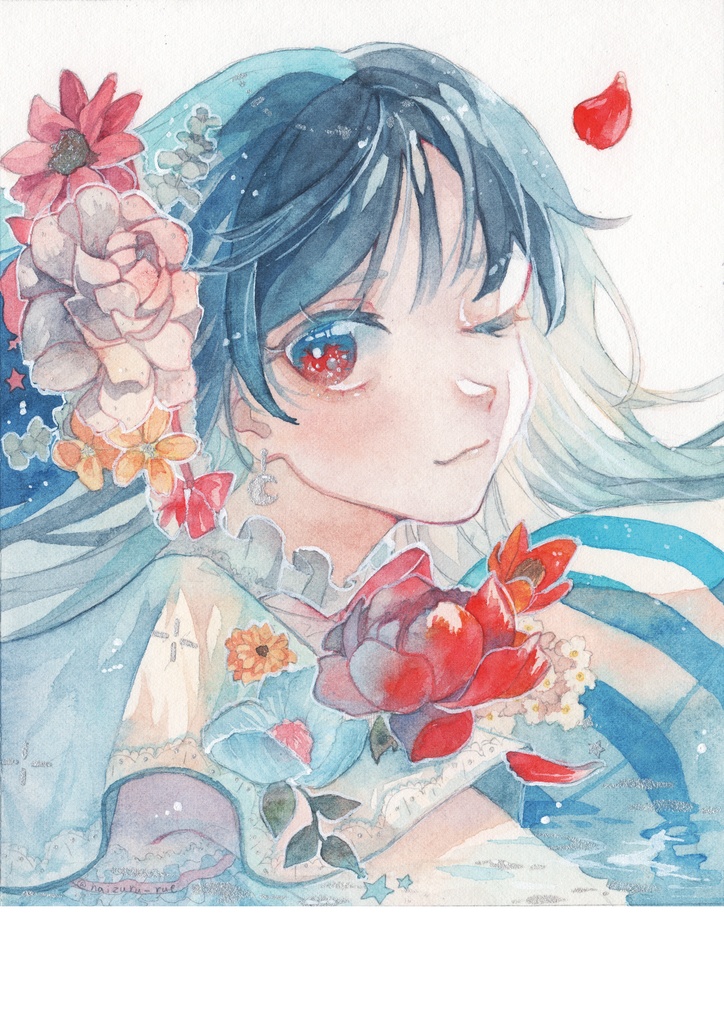 【原画】「あけがた」